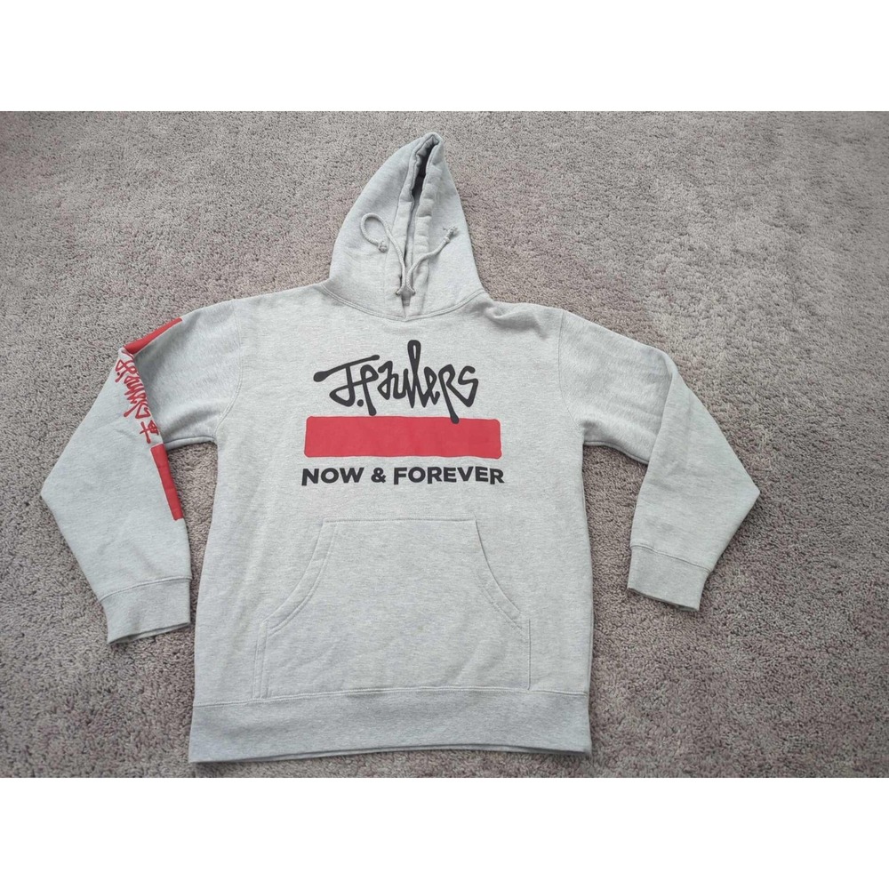 Jake Paulers Now & Forever Hoodie Mens‎ Medium Gray Independent Jake Paul merch